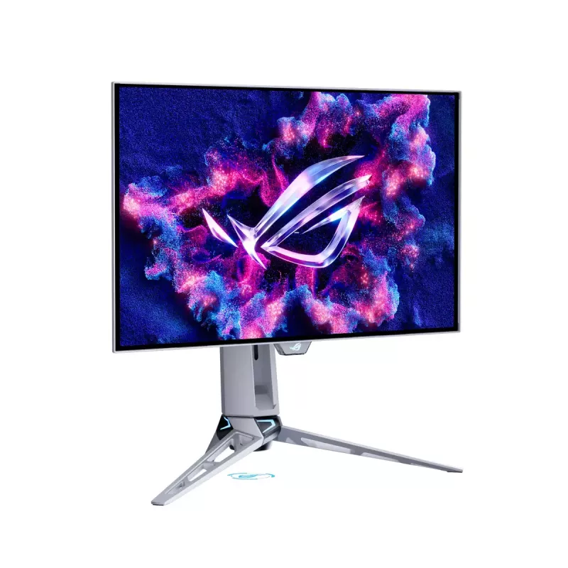Monitor komputerowy ASUS ROG Swift OLED PG27AQWP-W 26,5 cala (67,3 cm) 2560×1440 QHD 0,02 ms USB 3.2 Gen 1 VESA z regulacją wysokości