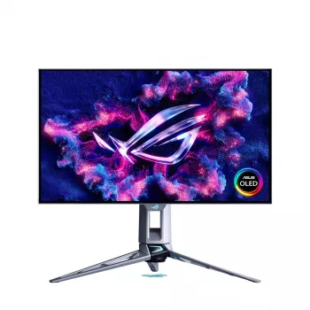 Monitor komputerowy ASUS ROG Swift OLED PG27AQWP-W 26,5 cala (67,3 cm) 2560×1440 QHD 0,02 ms USB 3.2 Gen 1 VESA z regulacją wysokości
