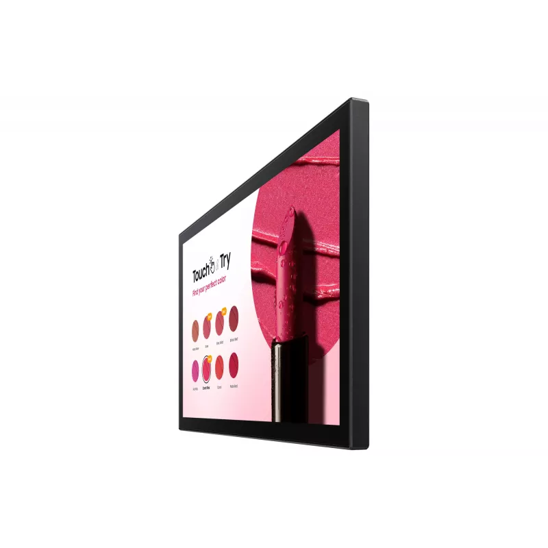 Samsung QB13C-T Cyfrowy płaski panel informacyjny 33 cm (13 cali) LCD Wi-Fi 500 cd/m² Full HD Czarny Ekran dotykowy Tizen 7.0 16/7
