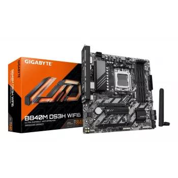 Płyta główna GIGABYTE B840M DS3H WIFI6, AMD B840, Socket AM5, Micro ATX