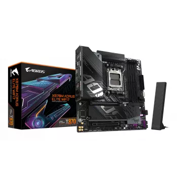 Płyta główna GIGABYTE X870M AORUS ELITE WIFI7, AMD X870, Socket AM5, ATX