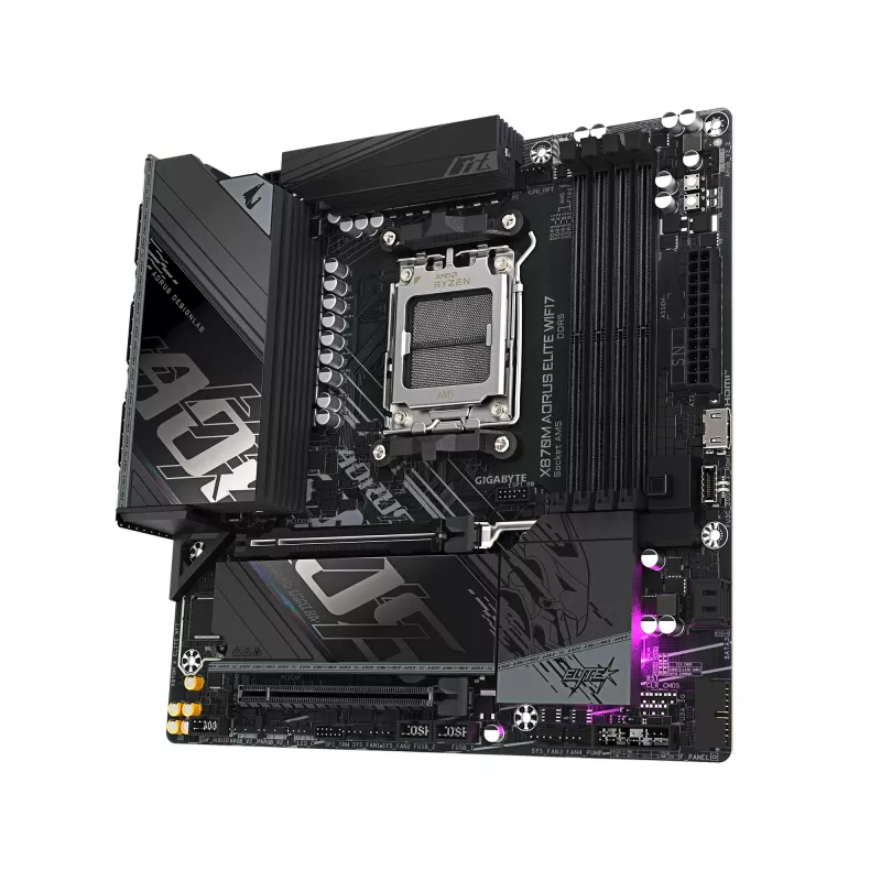 Płyta główna GIGABYTE X870M AORUS ELITE WIFI7, AMD X870, Socket AM5, ATX