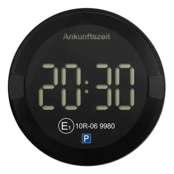 Elektroniczna tarcza parkingowa OOONO P-Disc No2 Czarna