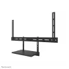 Neomounts Zestaw półki na laptopa AV45-500BL do ekranów 43–110 cali, VESA do 600x400, maks. 2,5 kg, 900×242×640 mm