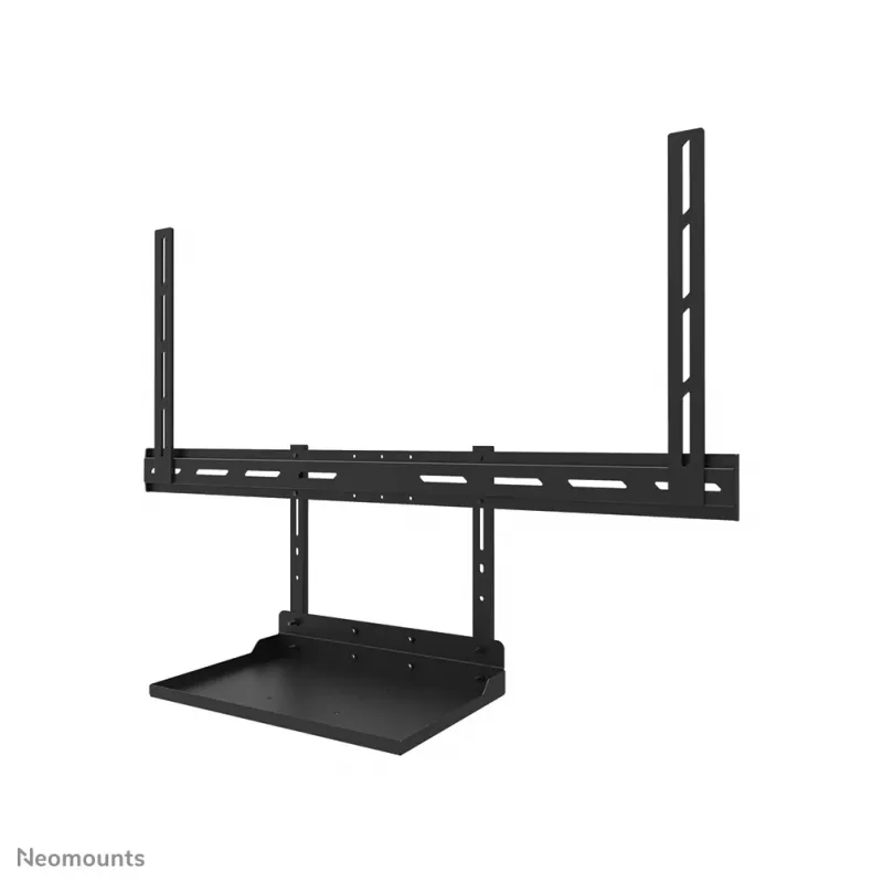 Neomounts Zestaw półki na laptopa AV45-500BL do ekranów 43–110 cali, VESA do 600x400, maks. 2,5 kg, 900×242×640 mm