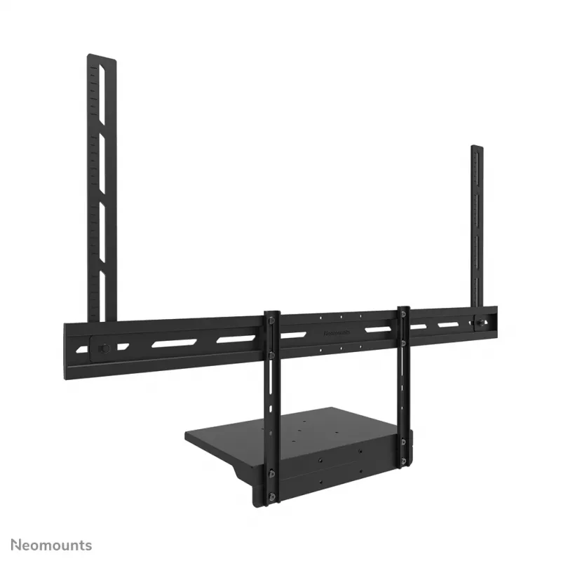 Neomounts Zestaw półki na laptopa AV45-500BL do ekranów 43–110 cali, VESA do 600x400, maks. 2,5 kg, 900×242×640 mm