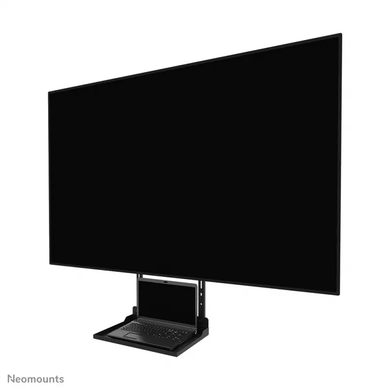 Neomounts Zestaw półki na laptopa AV45-500BL do ekranów 43–110 cali, VESA do 600x400, maks. 2,5 kg, 900×242×640 mm