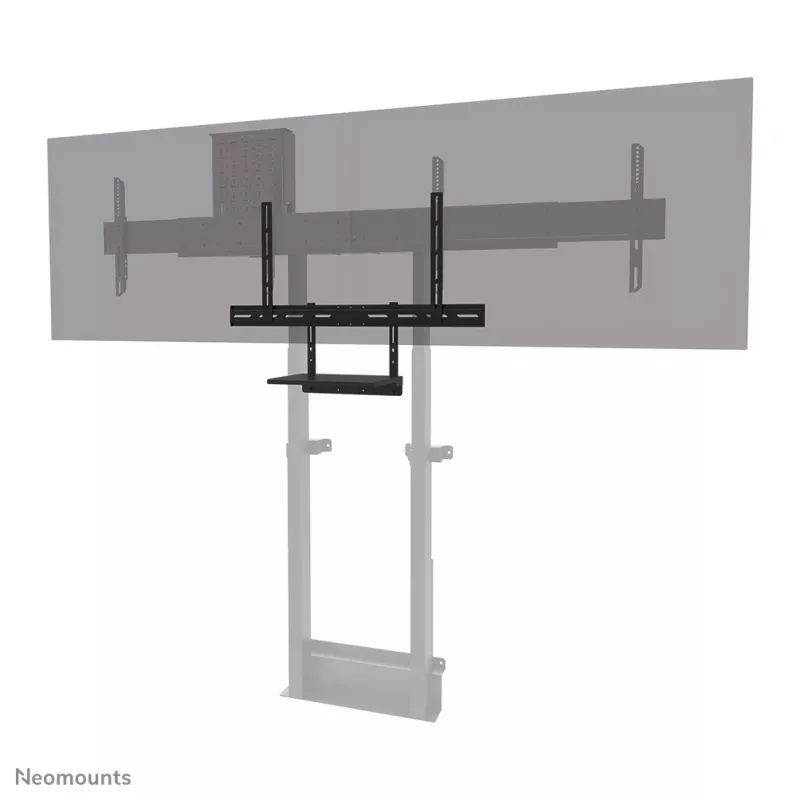 Neomounts Zestaw półki na laptopa AV45-500BL do ekranów 43–110 cali, VESA do 600x400, maks. 2,5 kg, 900×242×640 mm