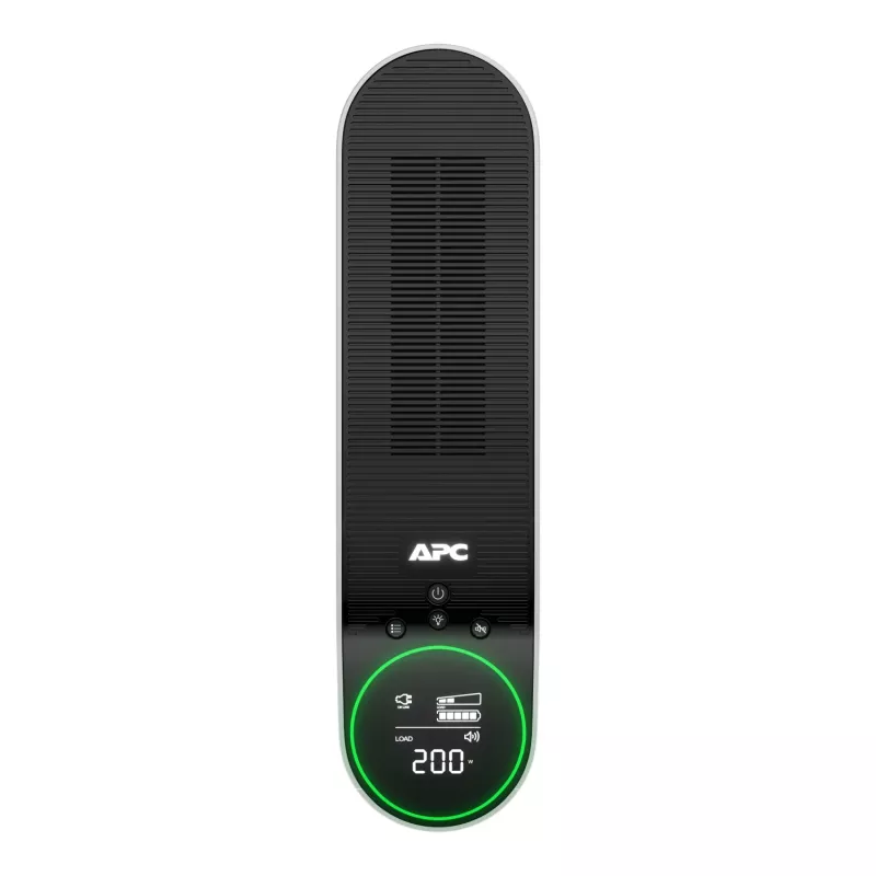 APC Back-UPS Pro, 2200VA/1320W, Tower, 230V, 4x Schuko i 2x wyjścia IEC C13, Podświetlenie RGB, Czysta fala sinusoidalna, Arctic (biały)
