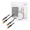 Kabel audio LogiLink CA1203 1.5m 2xRCA Czarny