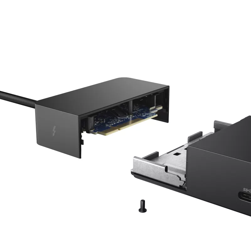 DELL WD19TB przewodowa Thunderbolt 3 czarna