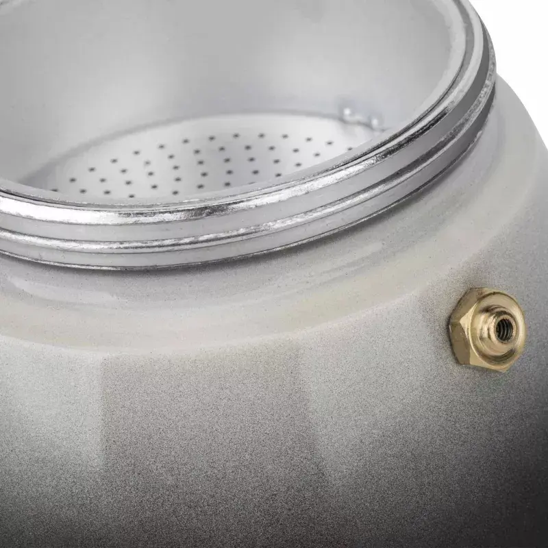 Moka pot Jata HCAF2412 0,7 L Czarny Biały 108 mm szerokości 1 szt.