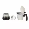 Moka pot Jata HCAF2412 0,7 L Czarny Biały 108 mm szerokości 1 szt.