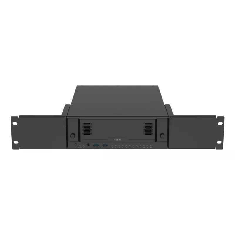 Sieciowy rejestrator wideo AXIS S2212 Mk II — 12 kanałów, dysk twardy 6 TB, SSD 256 GB, 1080p, IEEE 802.3at