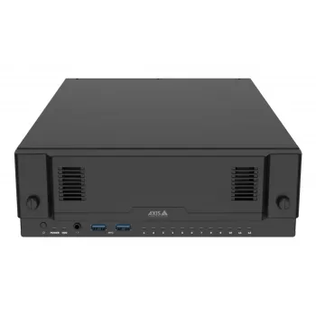 Sieciowy rejestrator wideo AXIS S2212 Mk II — 12 kanałów, dysk twardy 6 TB, SSD 256 GB, 1080p, IEEE 802.3at