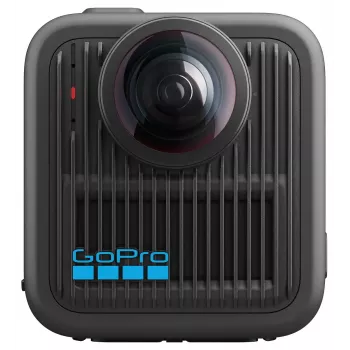 Kamera akcji GoPro MAX 2 – 29,5 MP, wideo 8K Ultra HD przy 100 kl./s, GPS, Wi‑Fi, wbudowany wyświetlacz LCD