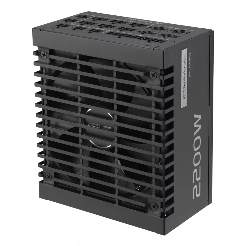 ASUS Pro WS 2200W Platinum zasilacz 20+4 pin ATX ATX Czarny