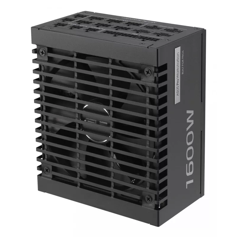 ASUS Pro WS 1600W Platinum zasilacz 20+4 pin ATX ATX Czarny