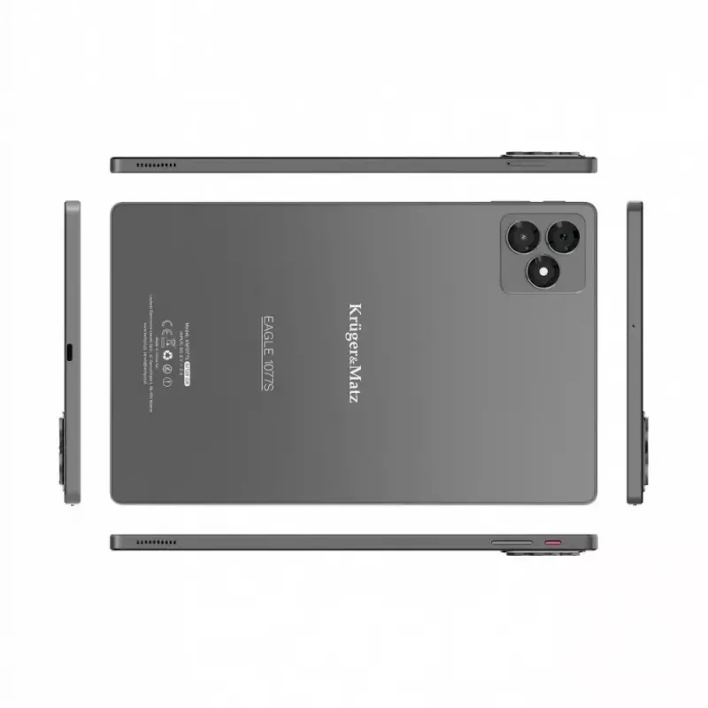 Tablet Kruger & Matz KM1077 10.1-calowy wyświetlacz Czterordzeniowy 4 GB RAM 64 GB pamięci Android