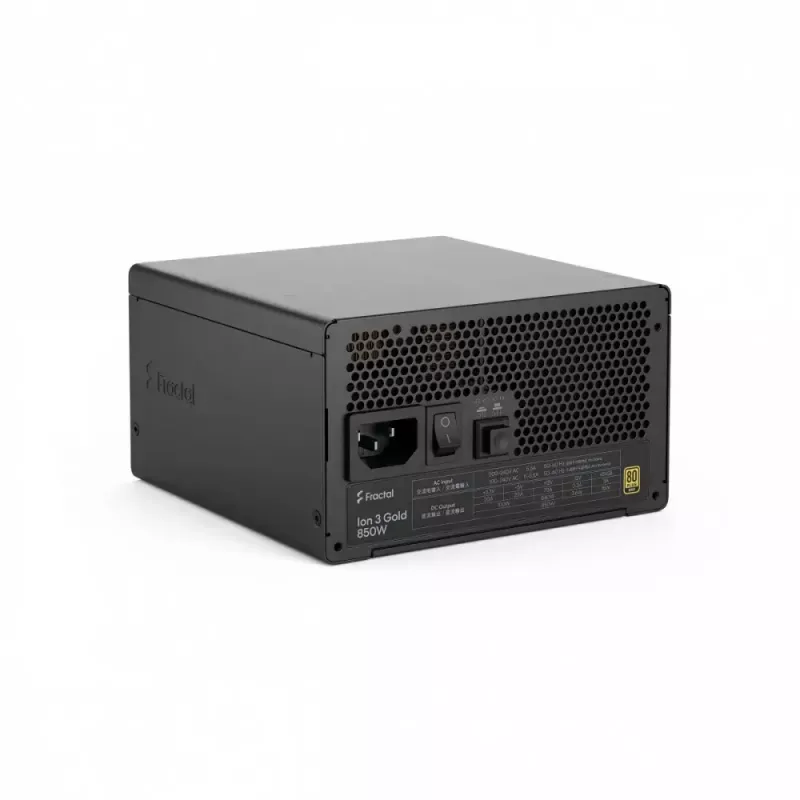 Zasilacz fractal design FDE Ion 3 GOLD 850W 80+ Gold, czarny