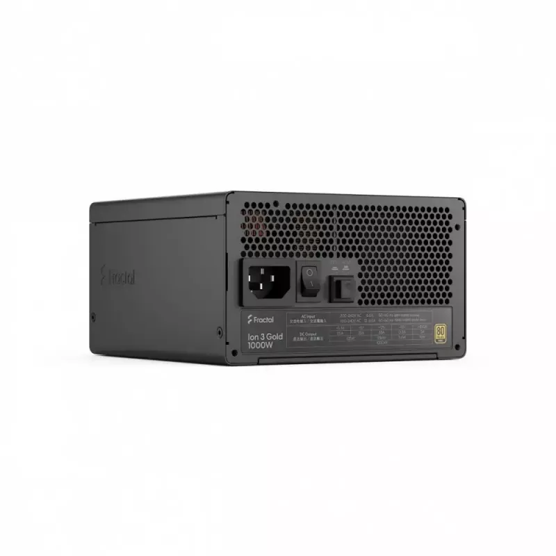 fractal design FDE Ion 3 GOLD 1000W 80+ GOLD czarny zasilacz