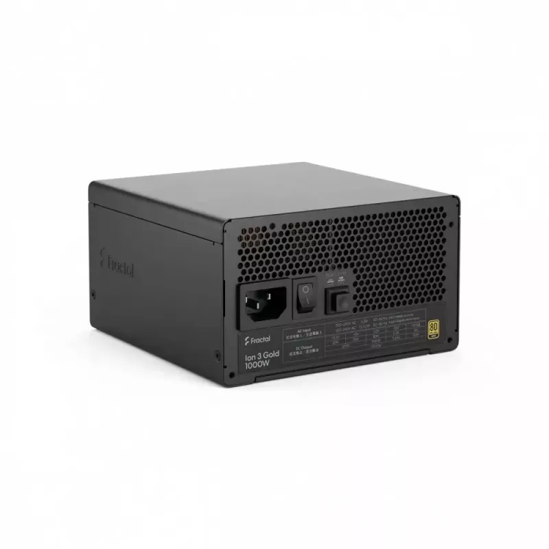 fractal design FDE Ion 3 GOLD 1000W 80+ GOLD czarny zasilacz