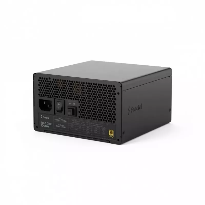 fractal design FDE Ion 3 GOLD 1000W 80+ GOLD czarny zasilacz