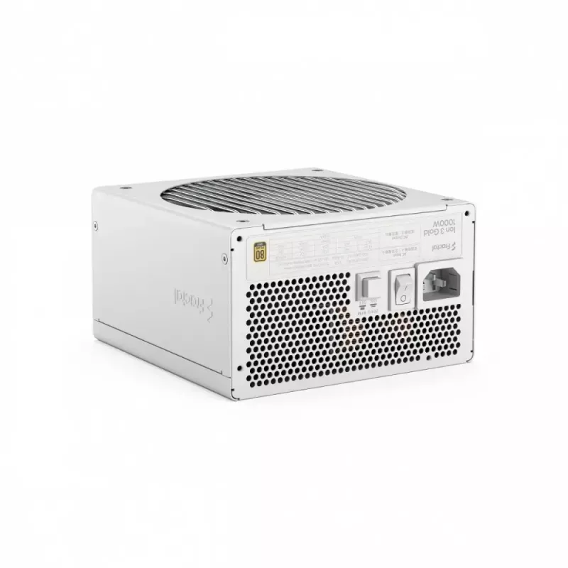 Zasilacz fractal design FDE Ion 3 GOLD 1000W 80+ GOLD biały — 1000 W, sprawność 80+ Gold, ATX