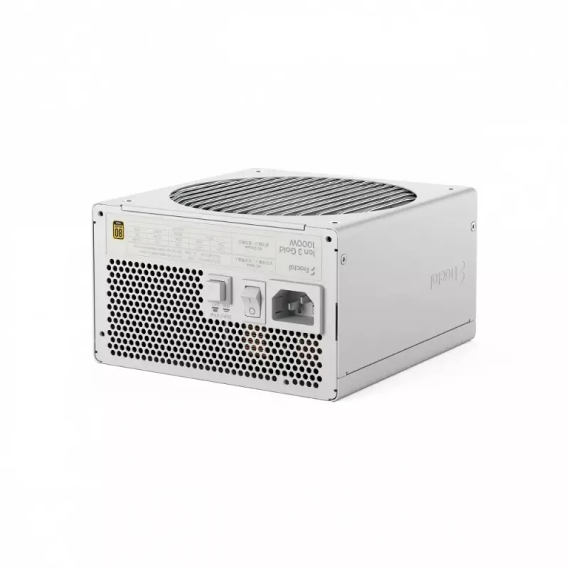 Zasilacz fractal design FDE Ion 3 GOLD 1000W 80+ GOLD biały — 1000 W, sprawność 80+ Gold, ATX