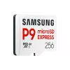 Karta pamięci microSDXC Samsung P9 Express 256 GB — UHS-I, odczyt 800 MB/s, V30, U1, wytrzymała