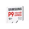 Karta pamięci microSDXC Samsung P9 Express 512 GB, UHS-I, Odczyt 800 MB/s, V30, U1, biała