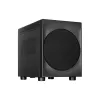 Obudowa komputerowa CHIEFTEC CI-03B-OP Cube Czarna — format Cube, obsługuje Micro ATX/Mini-ITX, 2x3,5 cala + 2x2,5 cala, 1x200 mm wentylator przedni