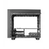 Obudowa komputerowa CHIEFTEC CI-03B-OP Cube Czarna — format Cube, obsługuje Micro ATX/Mini-ITX, 2x3,5 cala + 2x2,5 cala, 1x200 mm wentylator przedni