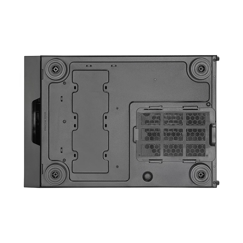 Obudowa komputerowa CHIEFTEC CI-03B-OP Cube Czarna — format Cube, obsługuje Micro ATX/Mini-ITX, 2x3,5 cala + 2x2,5 cala, 1x200 mm wentylator przedni