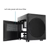 Obudowa komputerowa CHIEFTEC CI-03B-OP Cube Czarna — format Cube, obsługuje Micro ATX/Mini-ITX, 2x3,5 cala + 2x2,5 cala, 1x200 mm wentylator przedni