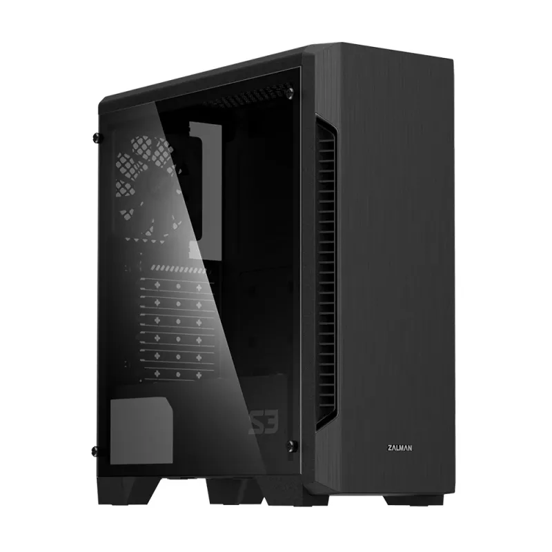 Zalman S3 TG obudowa komputerowa Midi Tower Czarna