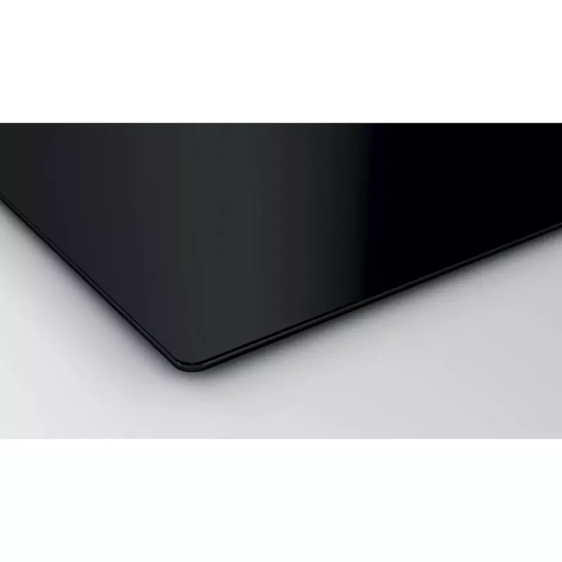 Płyta indukcyjna Bosch Serie 4 PUE611BB5D, 4-strefowa, bezramkowa, czarna, 59,2×51 mm, szkło-ceramika, sterowanie dotykowe