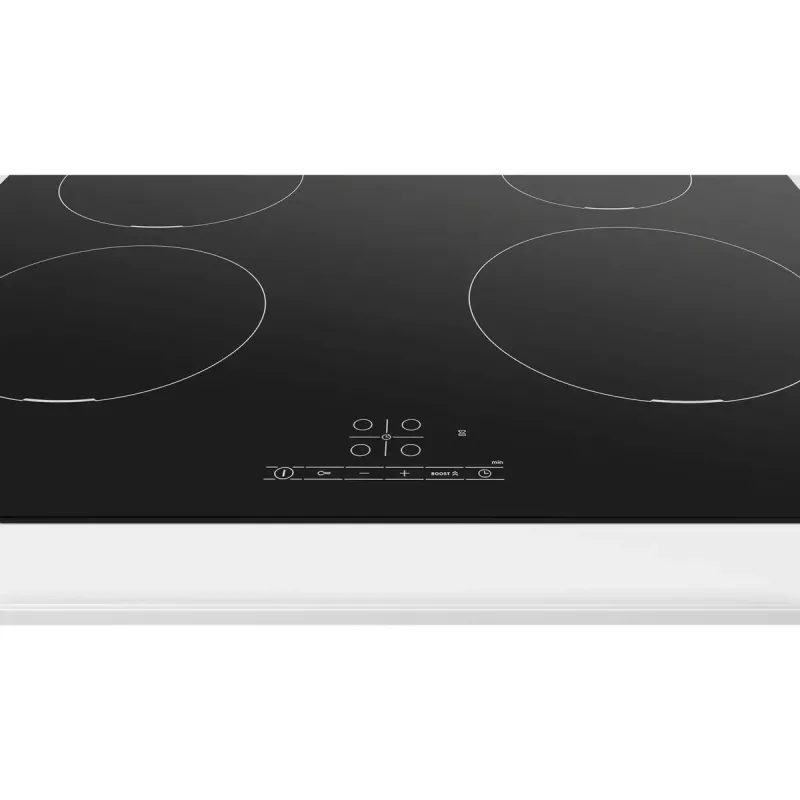 Płyta indukcyjna Bosch Serie 4 PUE611BB5D, 4-strefowa, bezramkowa, czarna, 59,2×51 mm, szkło-ceramika, sterowanie dotykowe