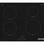 Płyta indukcyjna Bosch Serie 4 PUE611BB5D, 4-strefowa, bezramkowa, czarna, 59,2×51 mm, szkło-ceramika, sterowanie dotykowe