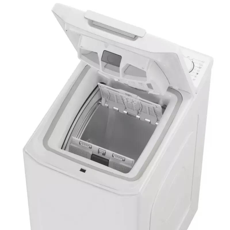 Pralka ładowana od góry CANDY TCA283D2-S, 8 kg, 1200 obr./min, 410×600×860 mm, biała
