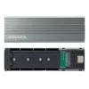Obudowa SSD ADATA EC680 szara M.2 USB Type-C PCIe