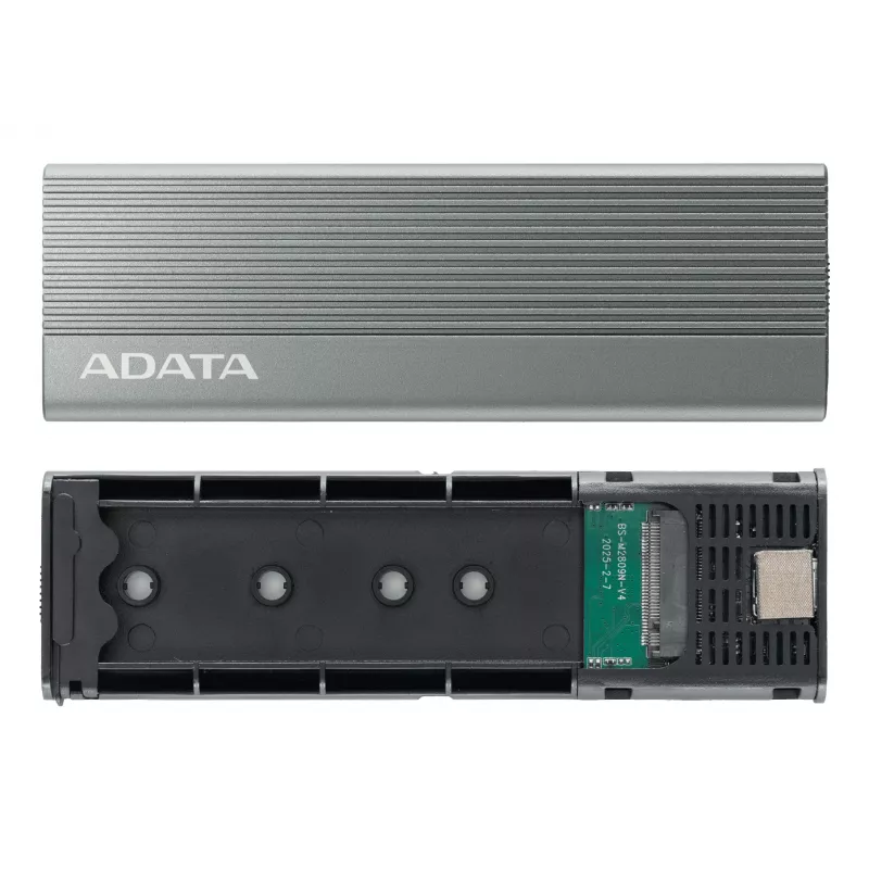 Obudowa SSD ADATA EC680 szara M.2 USB Type-C PCIe