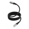 Przewód USB C do USB C ADATA CACCU3-100W-100AN-BK — USB 3.2 Gen 2 (10 Gbit/s), 1 m, czarny