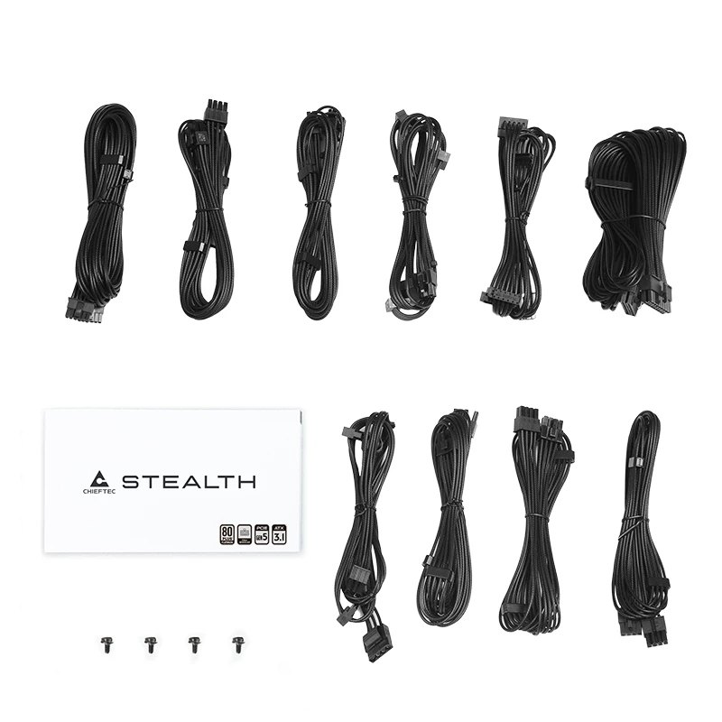 Zasilacz CHIEFTEC Stealth Vega M SPX-1000-FC 1000W 24-pin ATX 80 PLUS Platinum, wentylator 135 mm, czarny