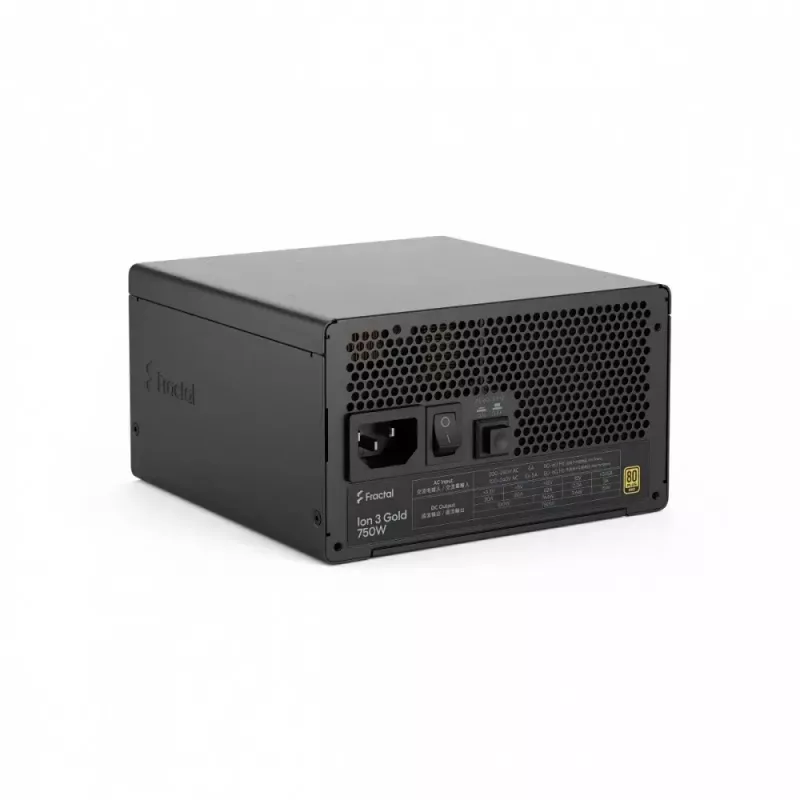 Zasilacz fractal design FDE Ion 3 GOLD 750W 80+ GOLD Czarny, modułowy ATX, moc 750 W