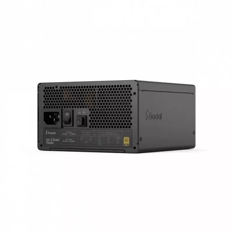 Zasilacz fractal design FDE Ion 3 GOLD 750W 80+ GOLD Czarny, modułowy ATX, moc 750 W