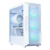 Obudowa PC ZALMAN i3 NEO ARGB V2 biały Midi Tower, szkło hartowane, 3x120 mm wentylatory przednie, obsługuje ATX/Mini-ITX