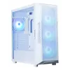 Obudowa PC ZALMAN i3 NEO ARGB V2 biały Midi Tower, szkło hartowane, 3x120 mm wentylatory przednie, obsługuje ATX/Mini-ITX
