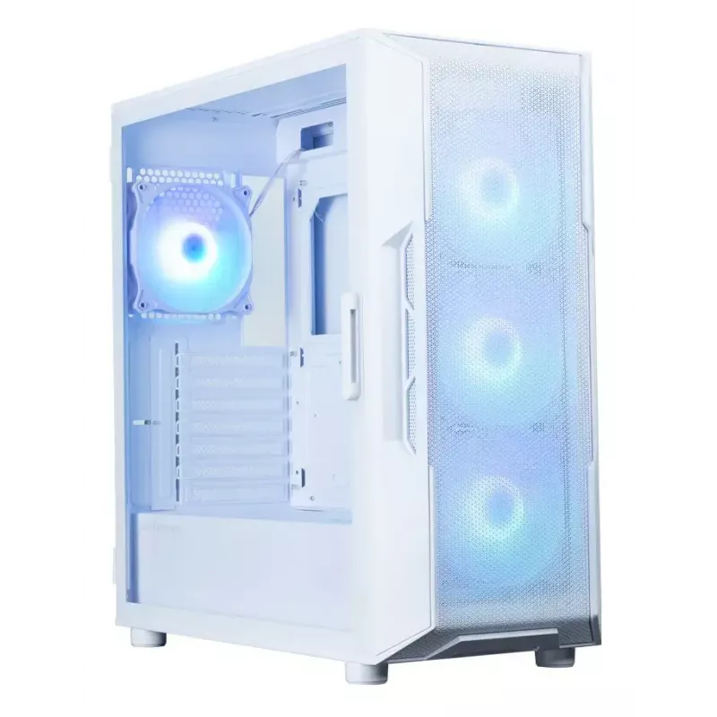 Obudowa PC ZALMAN i3 NEO ARGB V2 biały Midi Tower, szkło hartowane, 3x120 mm wentylatory przednie, obsługuje ATX/Mini-ITX