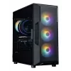 ZALMAN Obudowa midi tower do PC I3 NEO V2, czarna, 4 wentylatory RGB, obsługa ATX/microATX